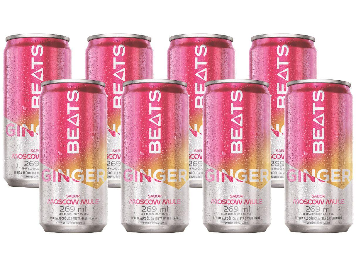 Skol Beats Ginger Moscow Mule 269ml 8 Unidades