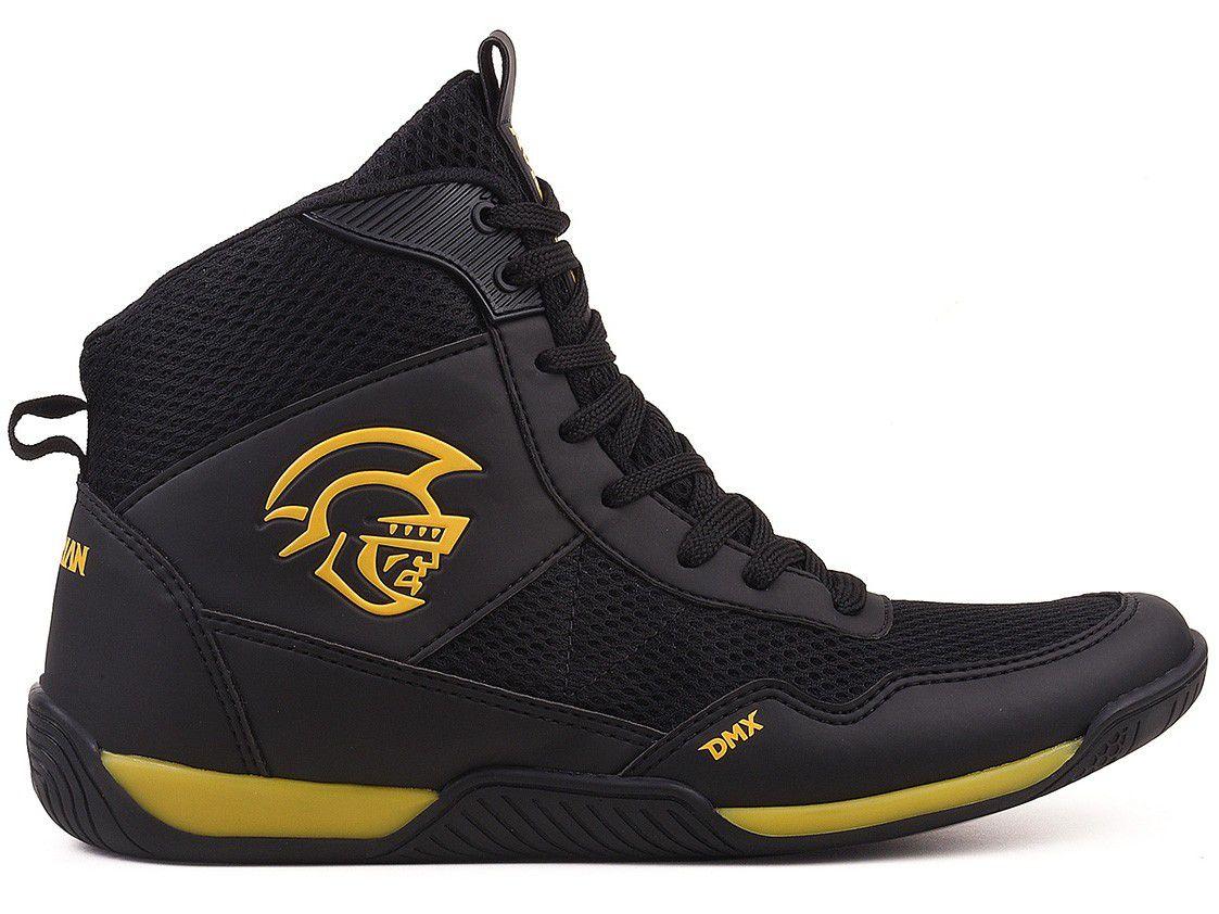 Tênis Pretorian Dmx V2 Preto e Amarelo