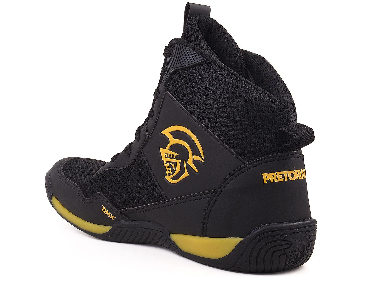 Tênis Pretorian Dmx V2 Preto e Amarelo