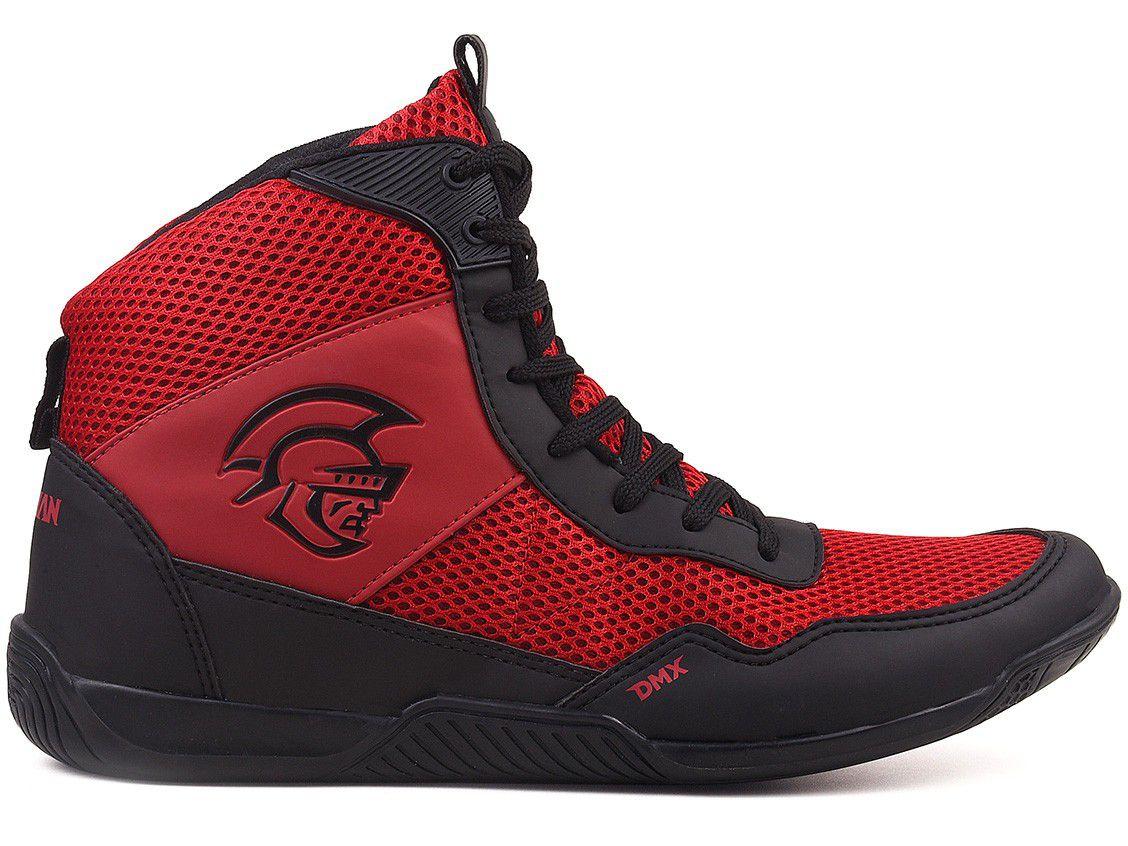 Tênis Pretorian Dmx V3 Preto e Vermelho