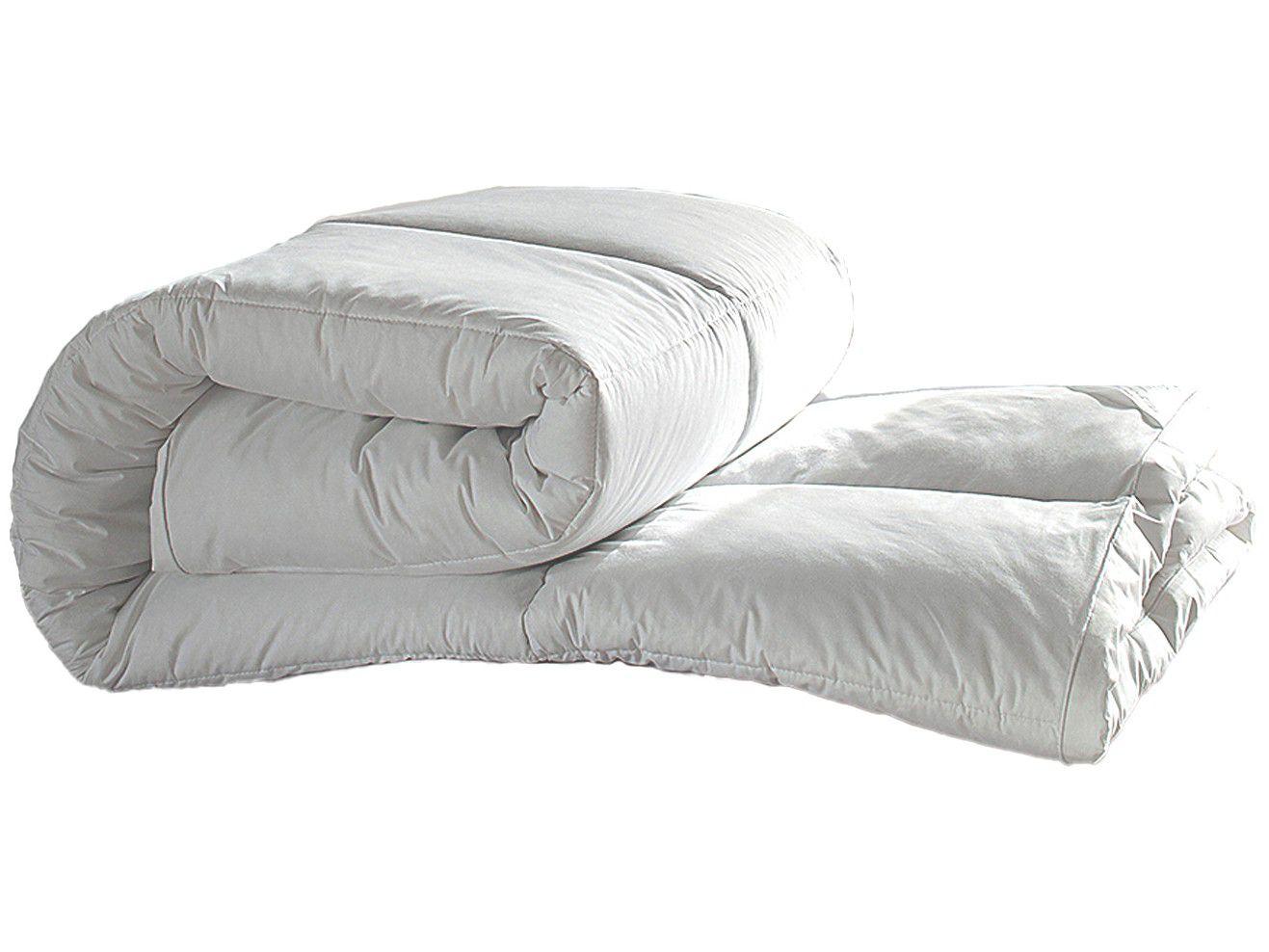 Pillow Top Queen 233 Fios Poliéster Microfibra - Buddemeyer En Vogue Branco