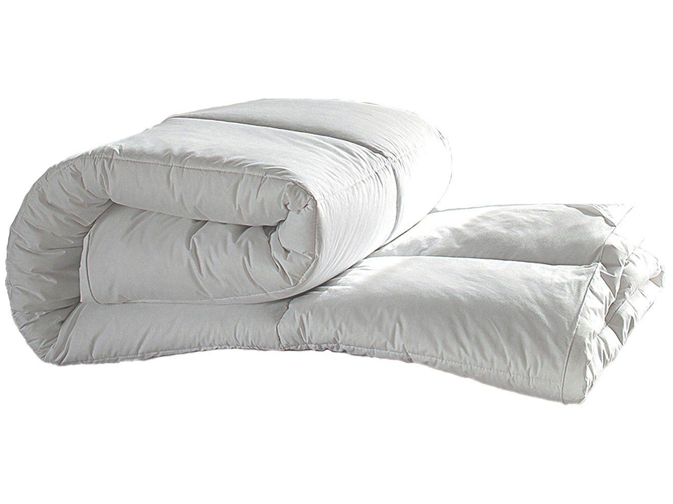 Pillow Top King 233 Fios Poliéster Microfibra - Buddemeyer En Vogue Branco