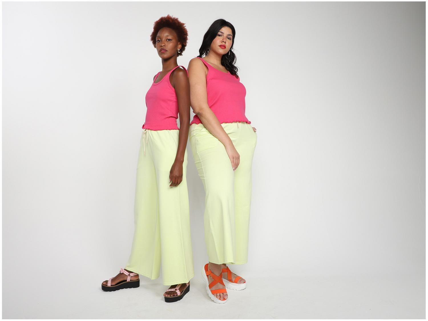 Calça Moletom Vista Magalu Pantalona