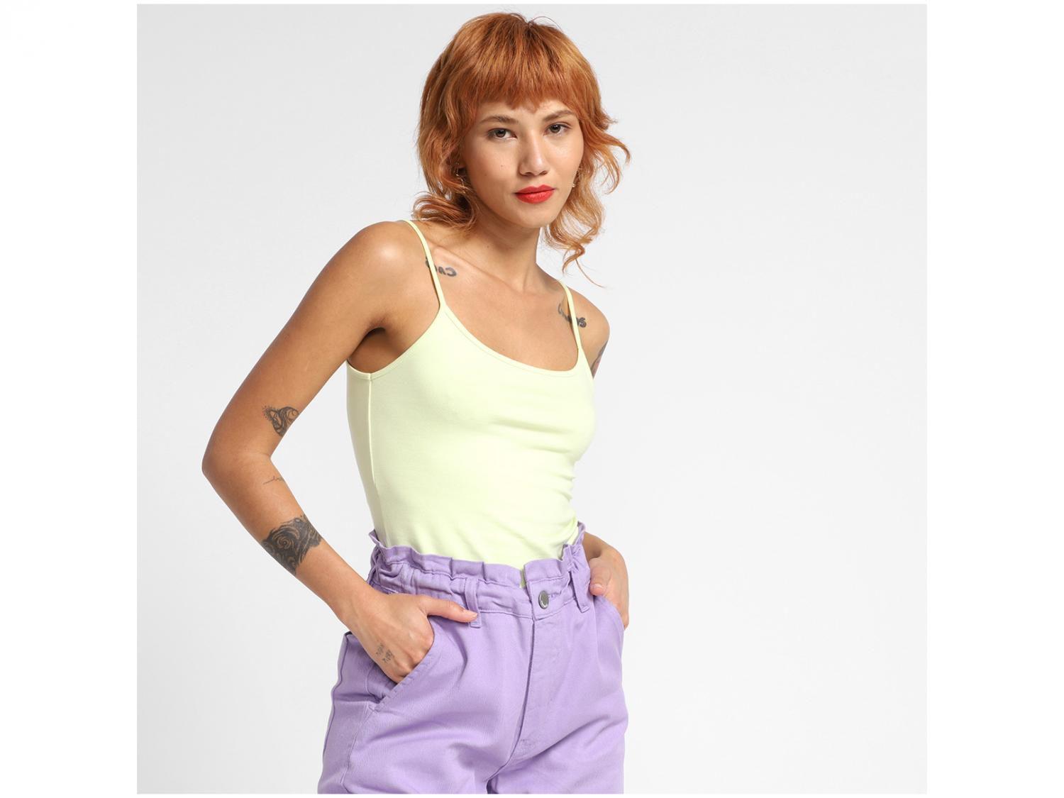 Blusa Vista Magalu Básica Alça