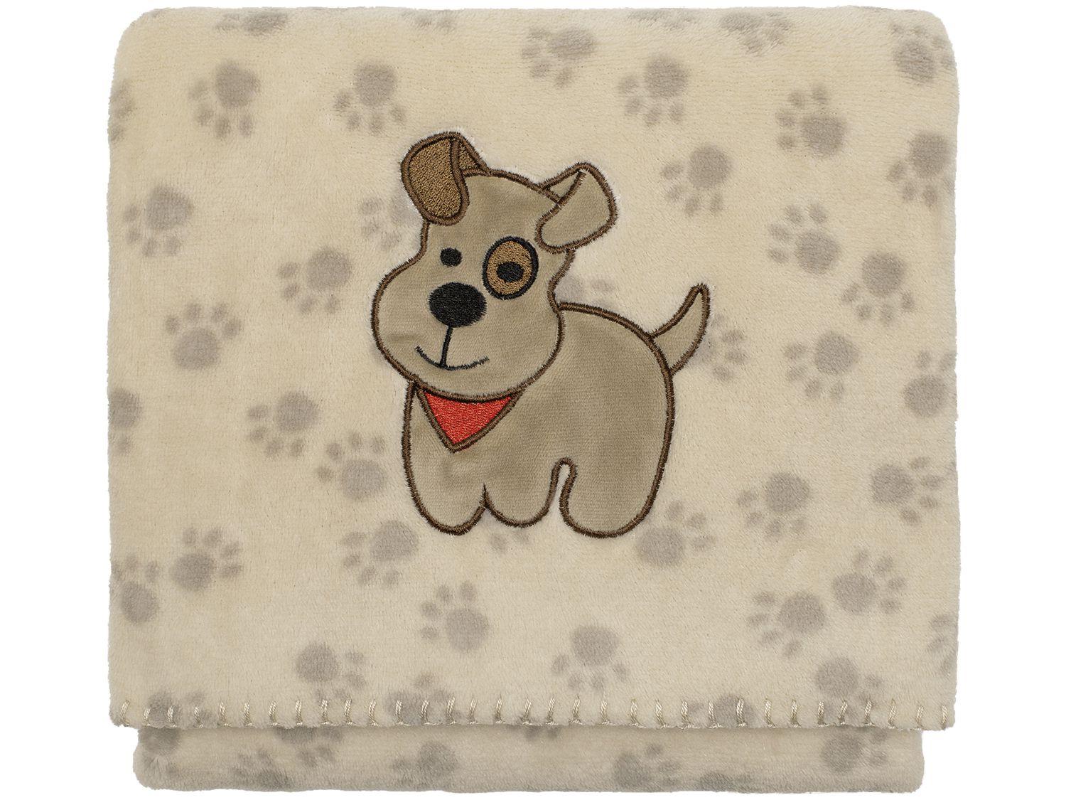 Manta para Bebê Buettner Microfibra Puppy - Caqui