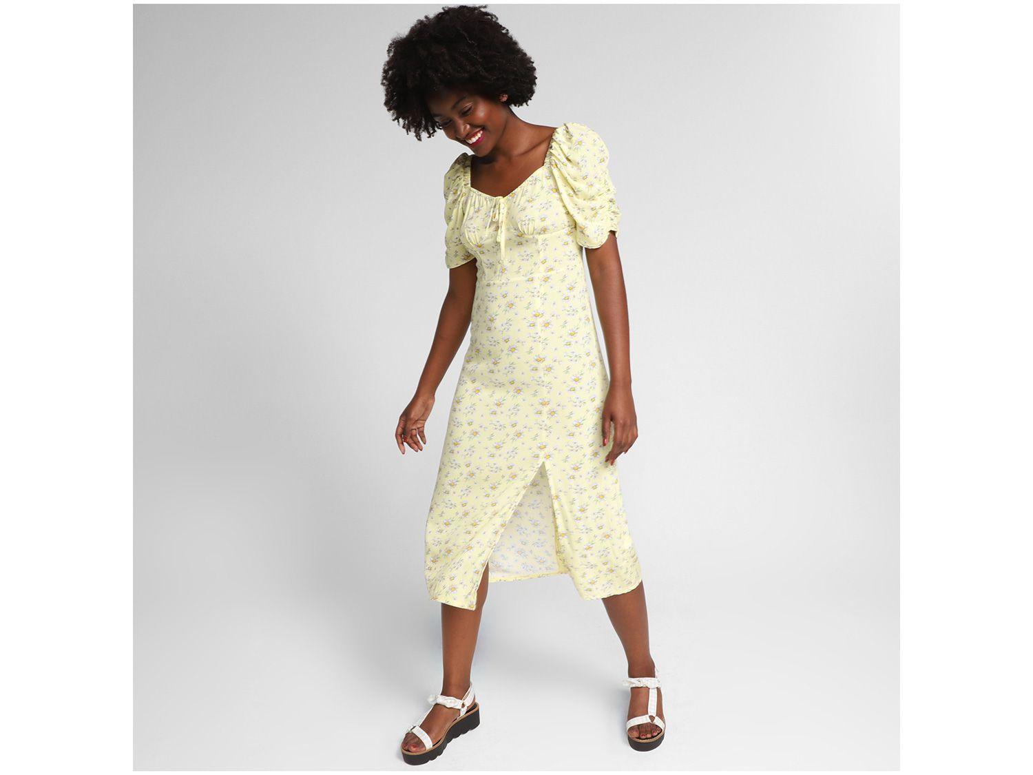 Vestido Midi Vista Magalu Liberdade