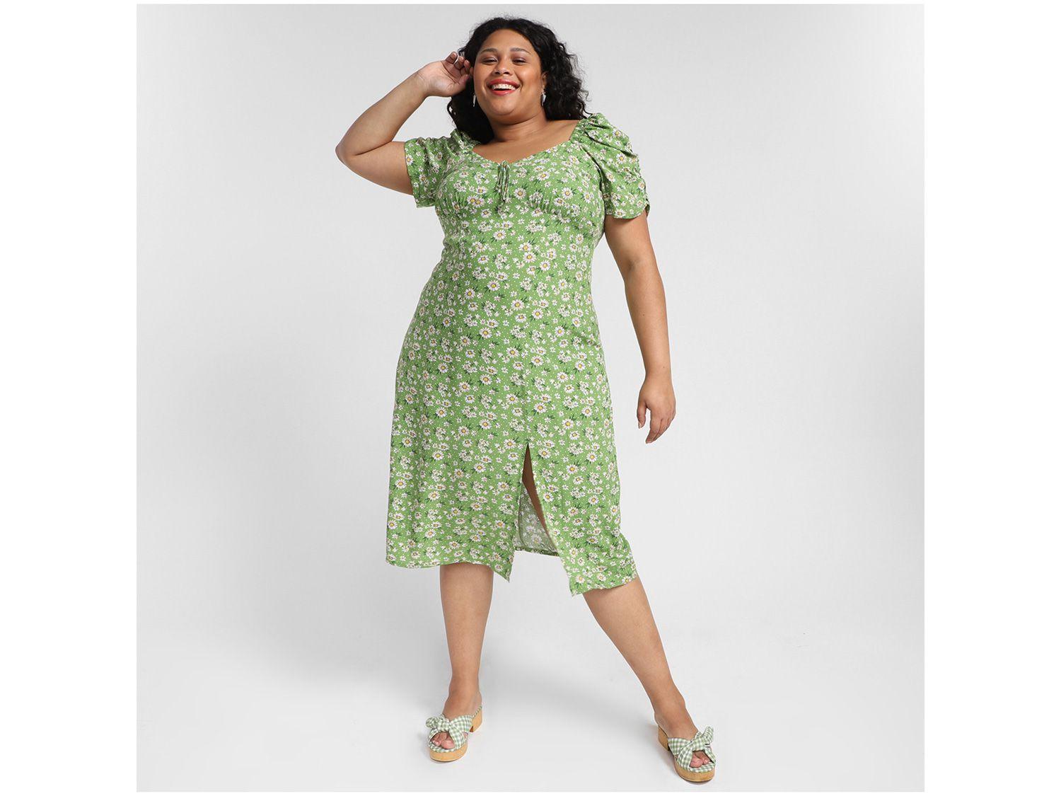 Vestido Midi Vista Magalu Liberdade