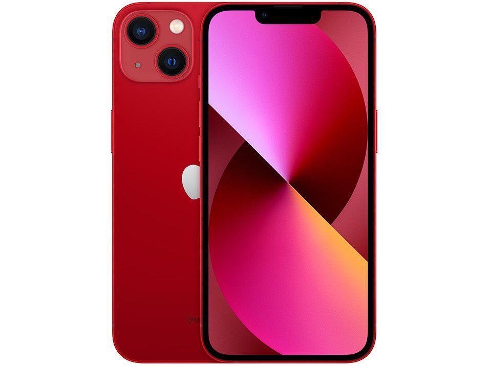 Apple iPhone 13 256GB (PRODUCT)RED Tela 6,1" - 12MP iOS