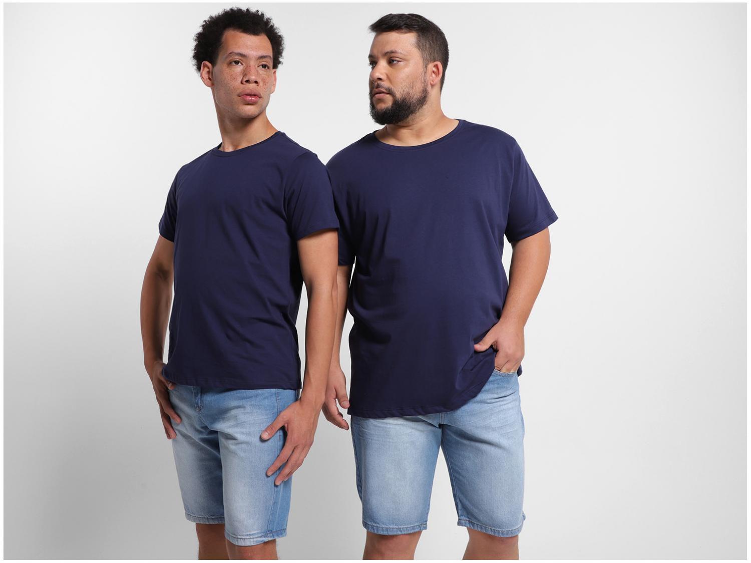 Bermuda Jeans Vista Magalu Estonada Clara
