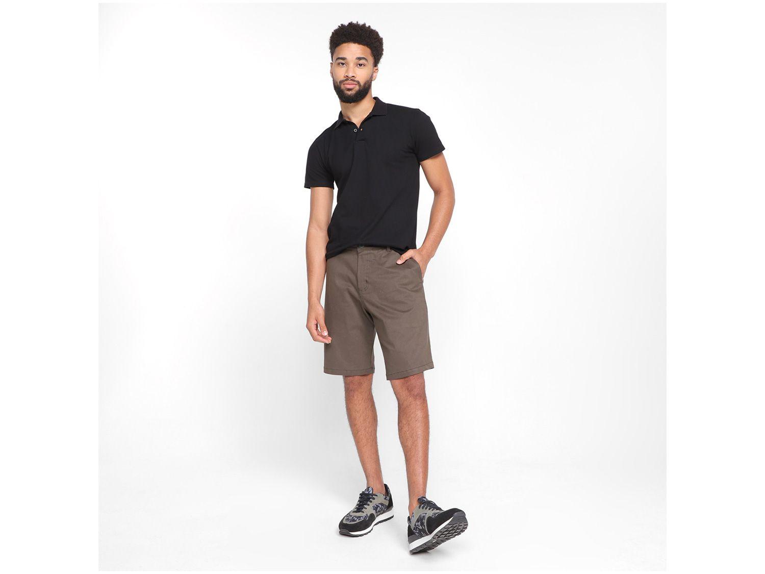 Bermuda Sarja Vista Magalu Chino