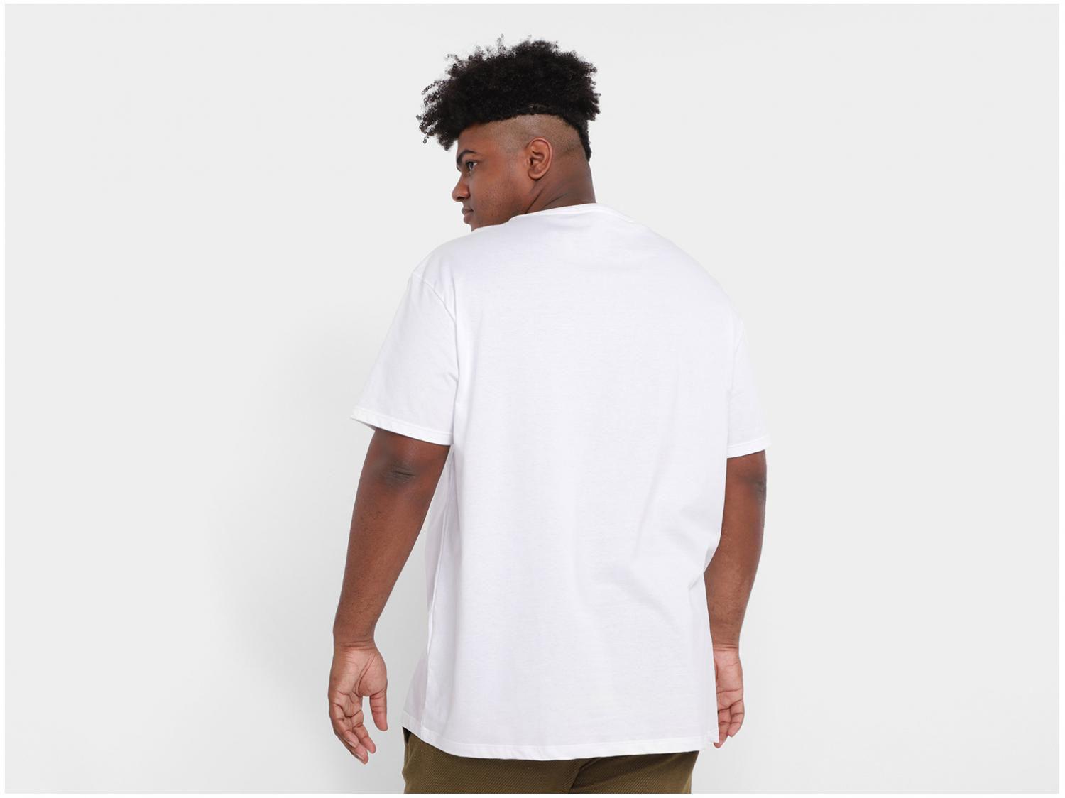 camiseta alongada lisa