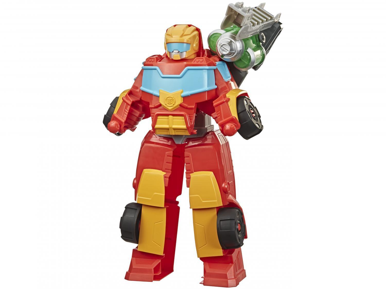 Boneco Transformers Resgate Hot Shot 35cm Hasbro