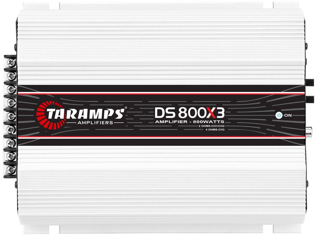 Módulo Amplificador Taramps DS 800x3 - 800 Watts RMS