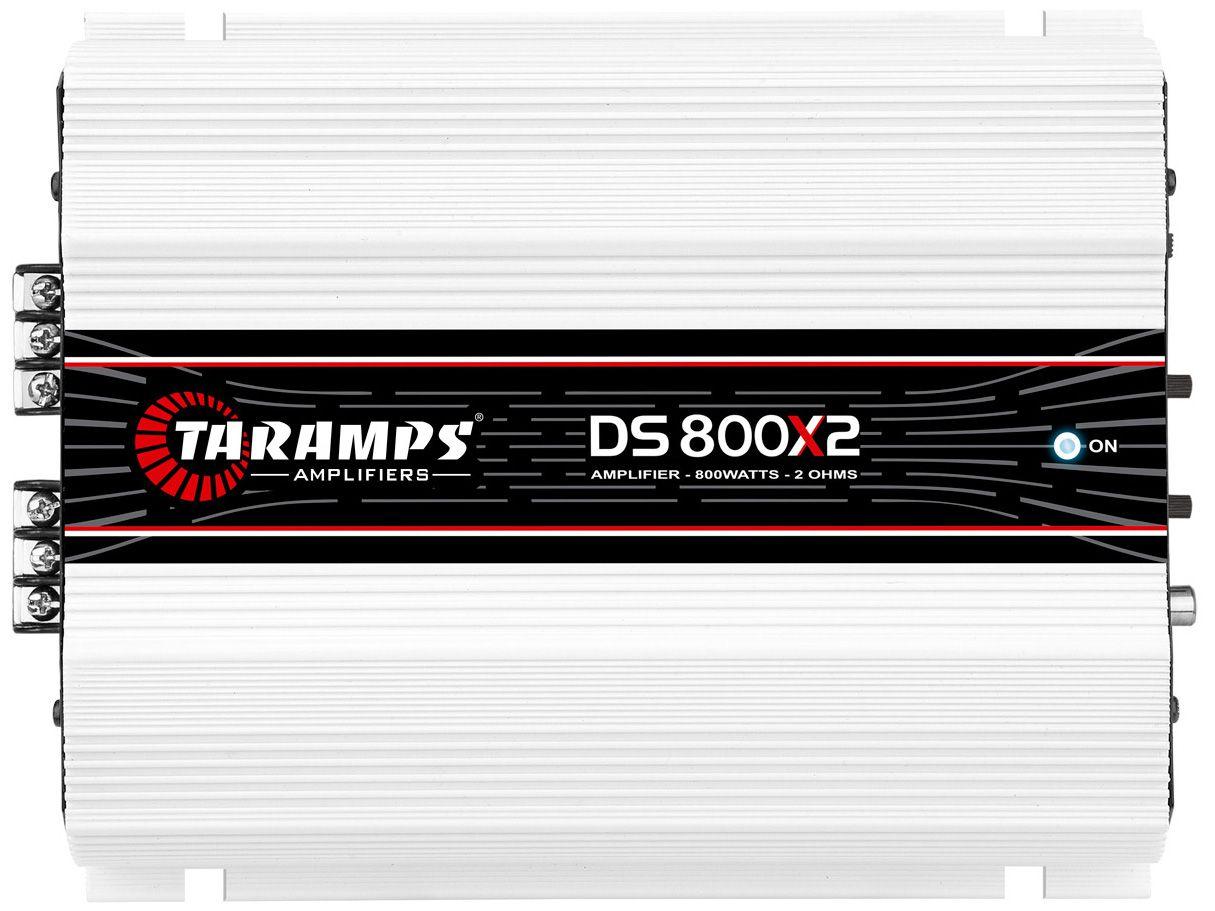 Módulo Amplificador Taramps DS 800X2 - 800 Watts RMS