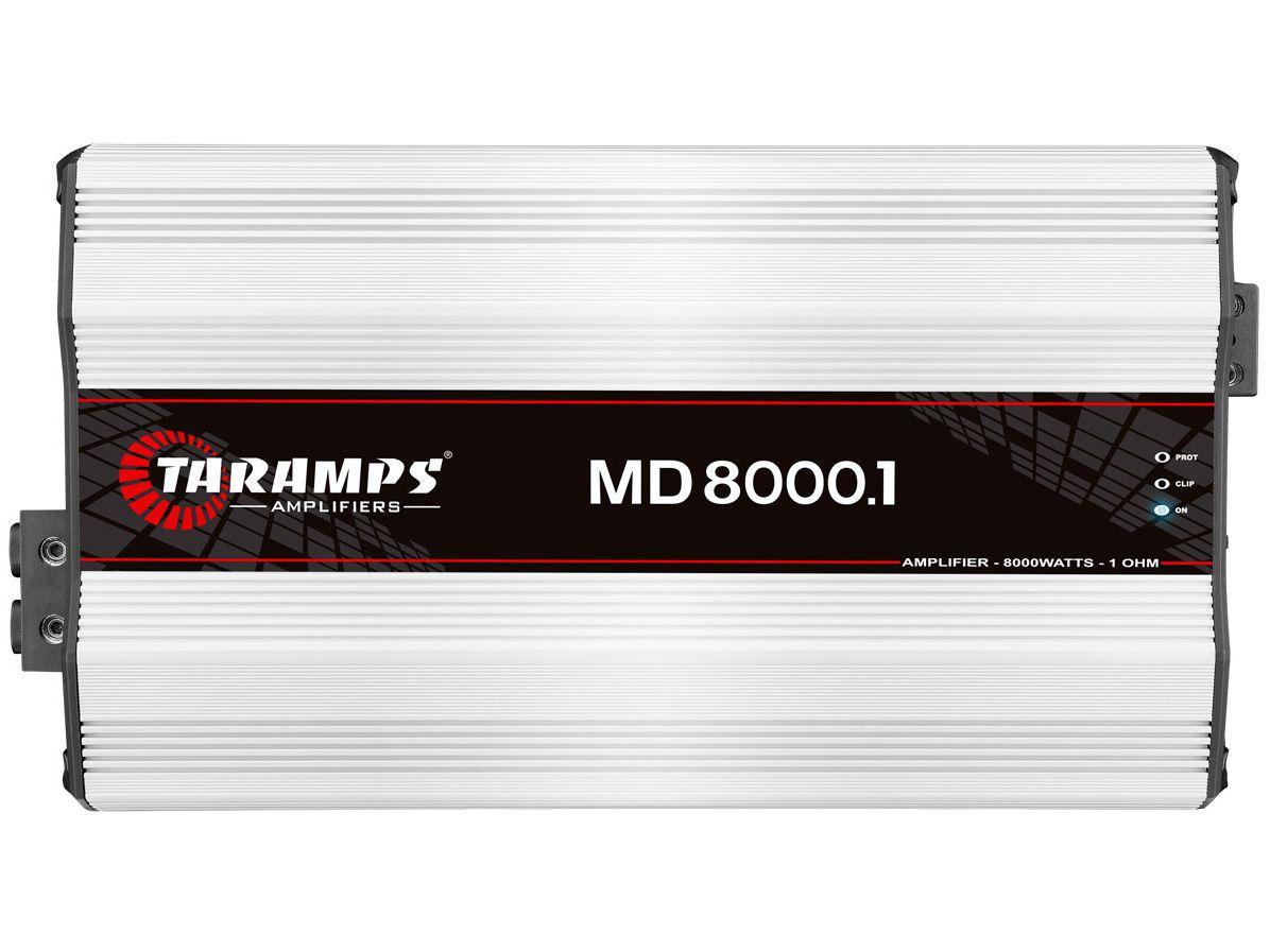 Módulo Amplificador Taramps MD 8000.1 - 8000 Watts RMS