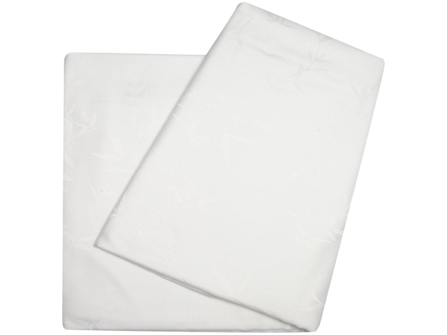 Toalha de Mesa Quadrado Karsten Branco 180x180cm Celebration Veríssimo
