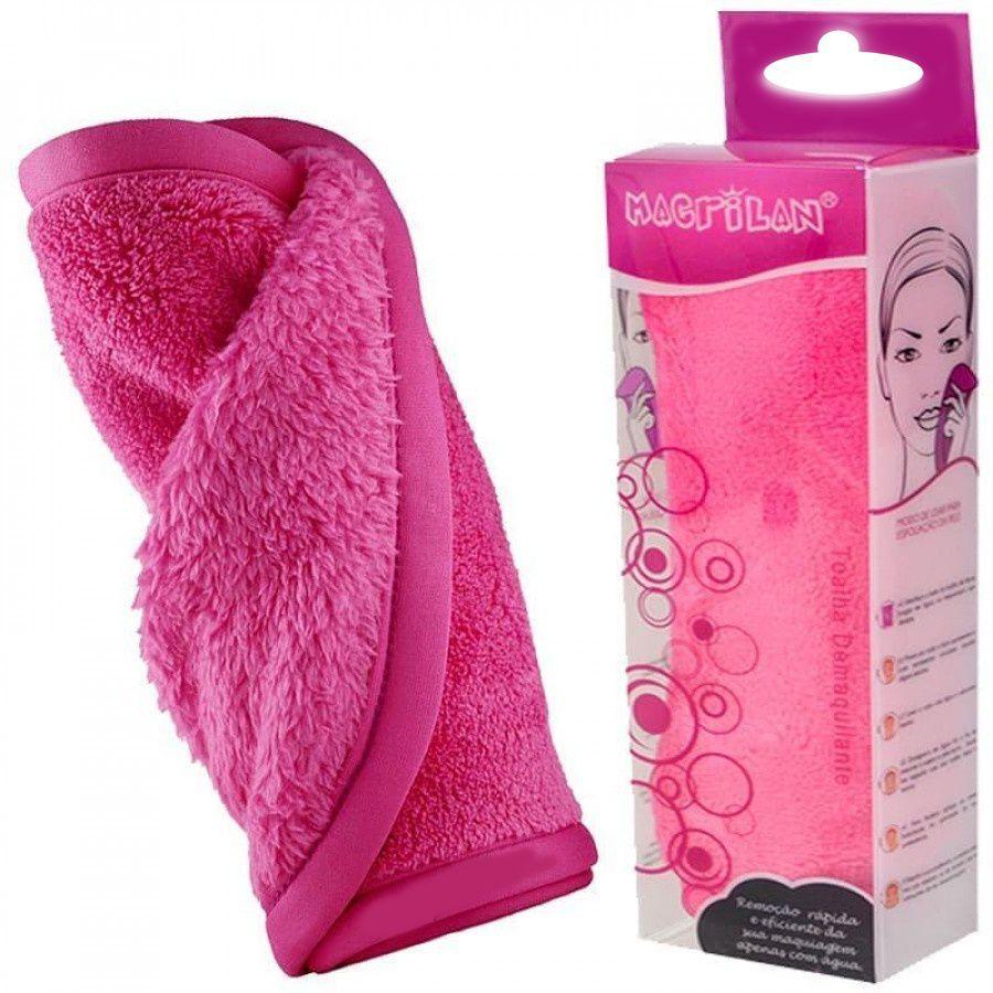 Toalha Macrilan Demaquilante Removedor De Maquiagem Original