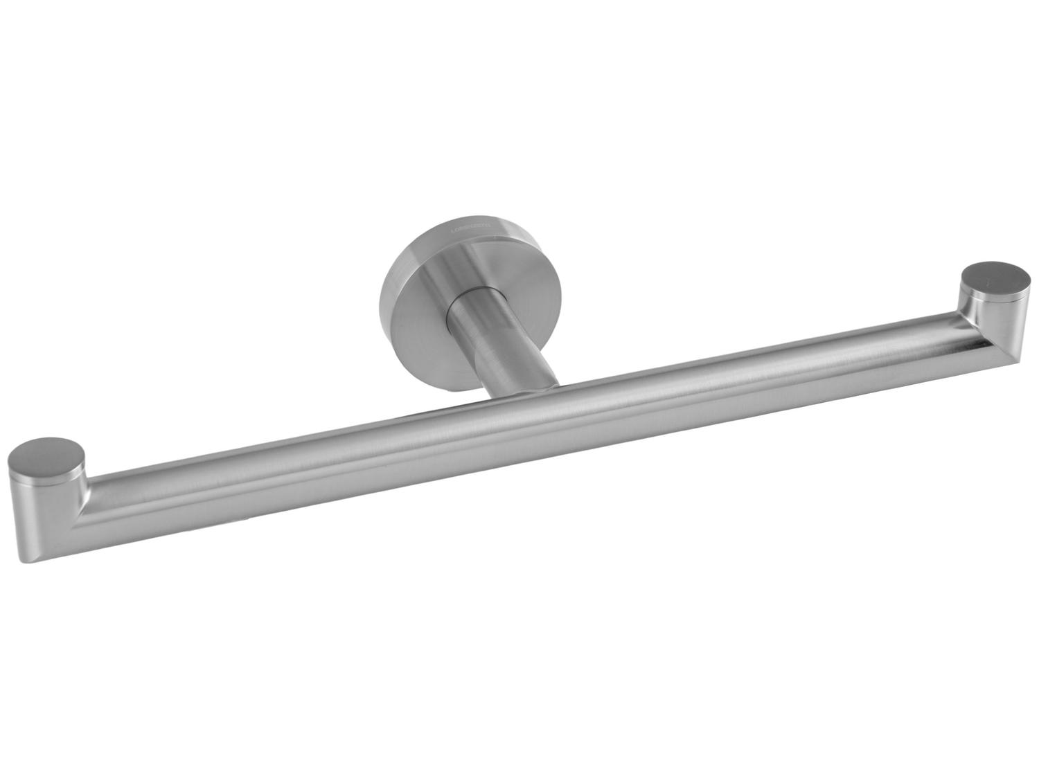 Toalheiro Duplo de Parede 29cm Cromado 2022 N82