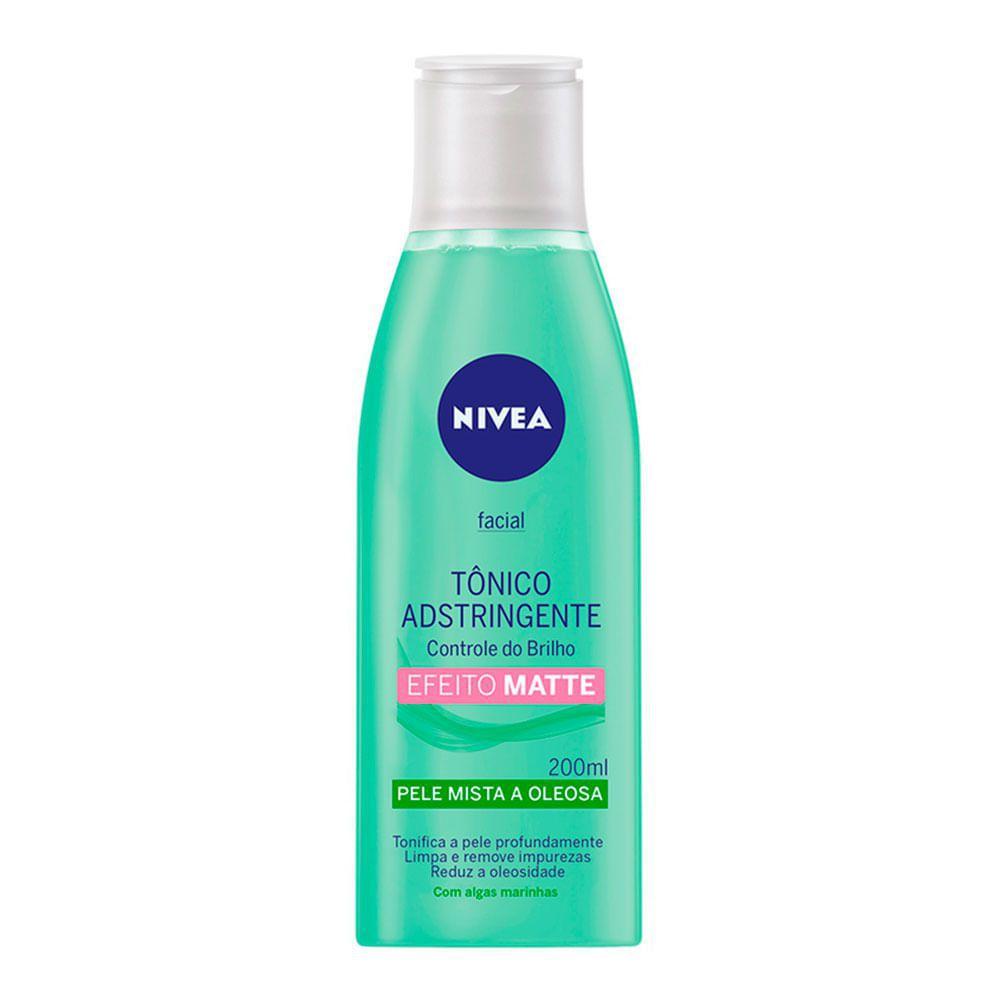 Tônico Adstringente Facial Nivea Controle do Brilho - Adstringente ...