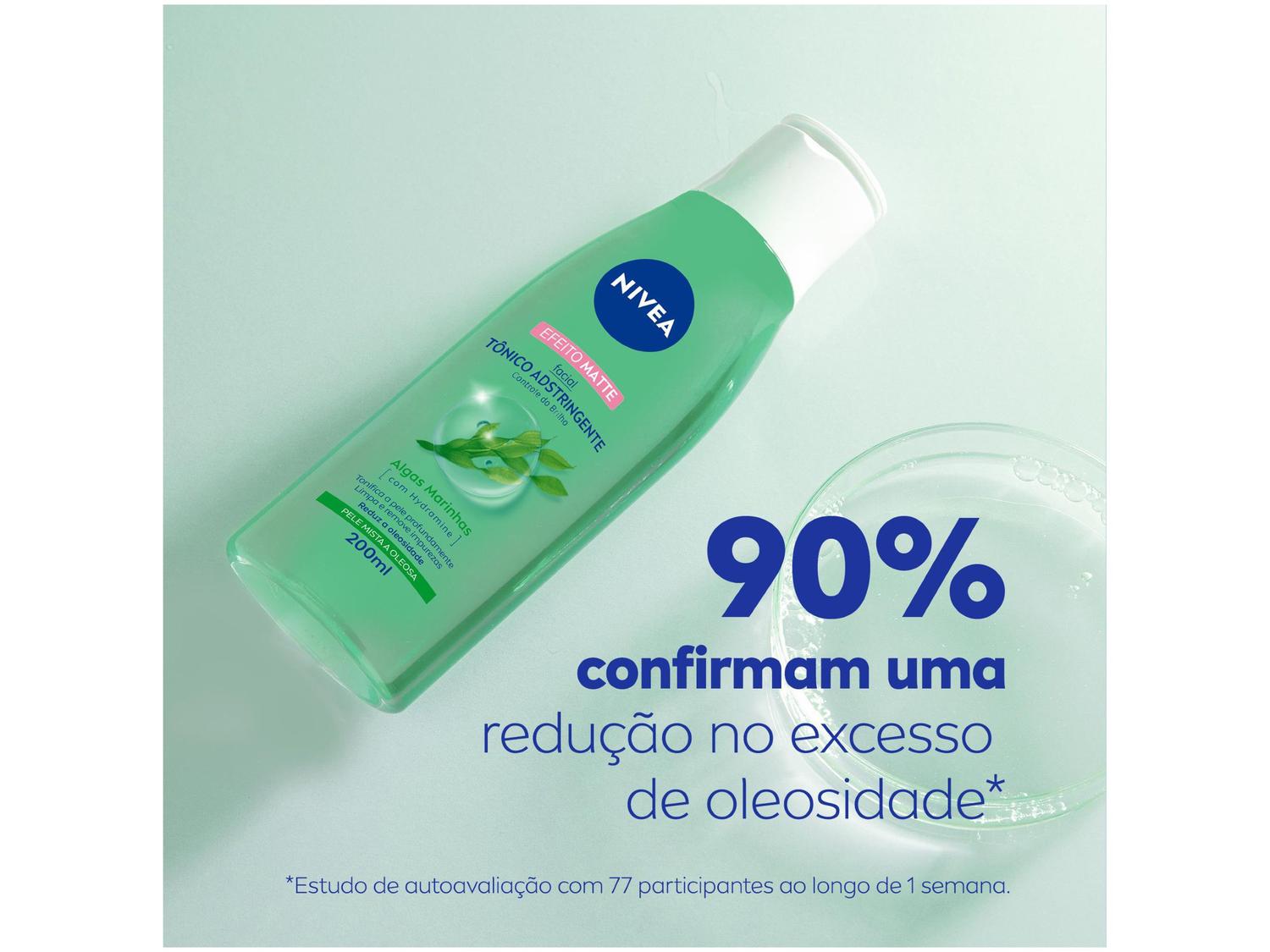 Tônico Facial Nivea para Pele Mista e Oleosa Adstringente Controle do Brilho 200ml