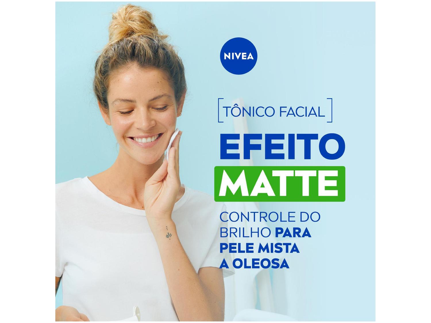 Tônico Facial Nivea para Pele Mista e Oleosa Adstringente Controle do Brilho 200ml