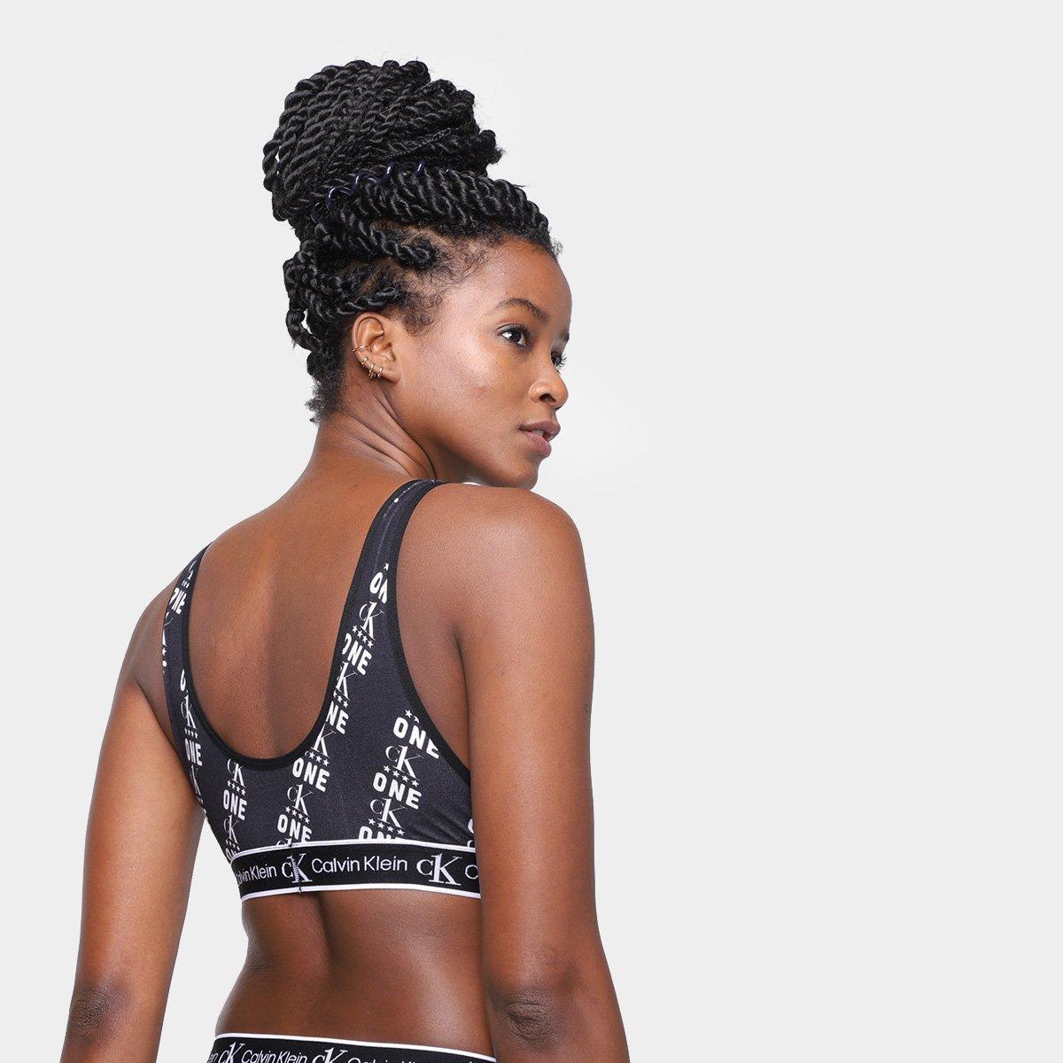 Top Calvin Klein CK One Multi One - Top Cropped - Magazine Luiza