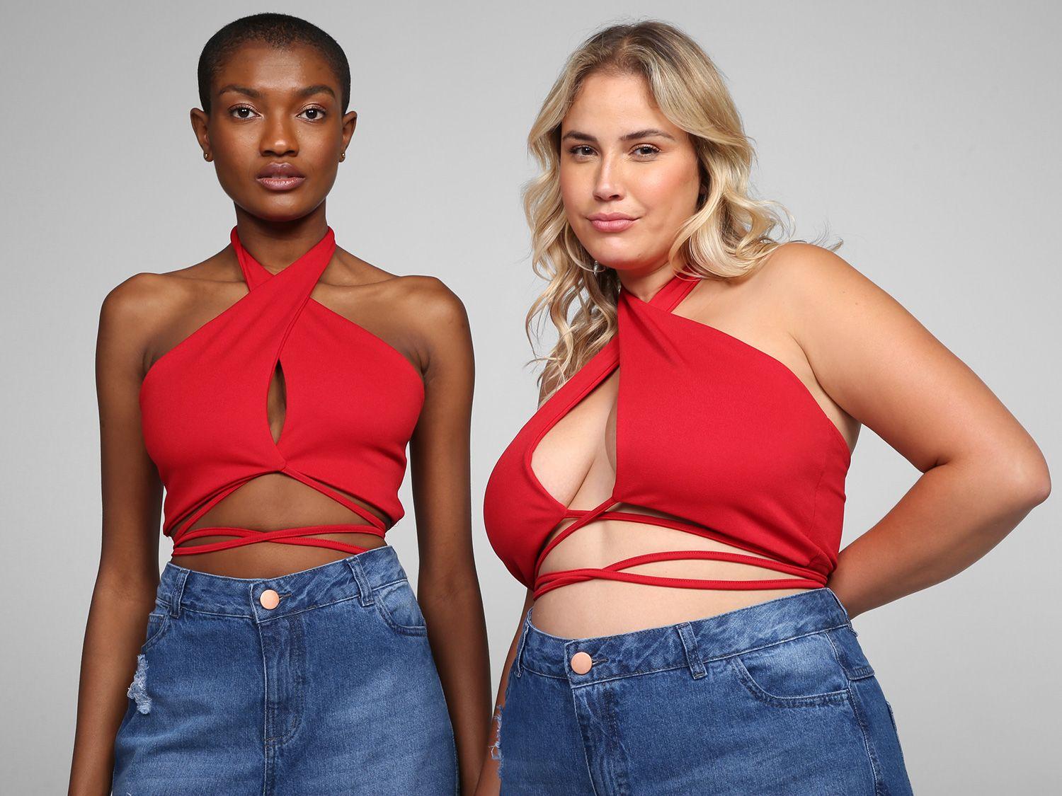 Top Vista Magalu x Letticia Munniz Transpassado Ponto Roma