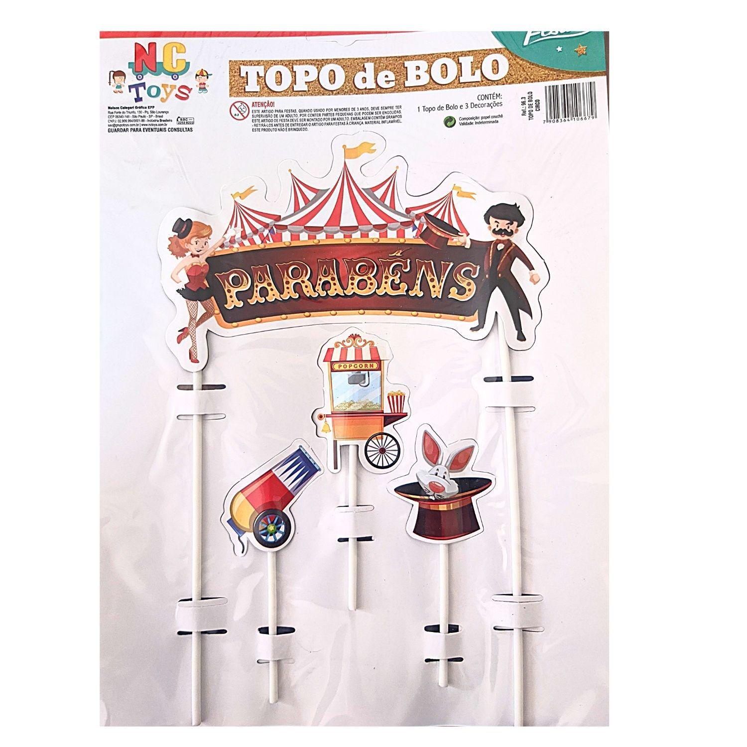 Topo Topper Decoracao Papel De Bolo Varios Temas Festa Nc Toys Topo De Bolo Magazine Luiza