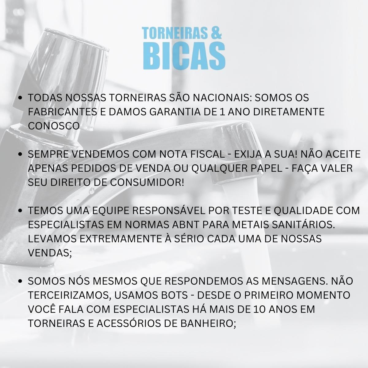Imagem de Torneira Filtro Cozinha Bica Móvel C40 Parede ABS