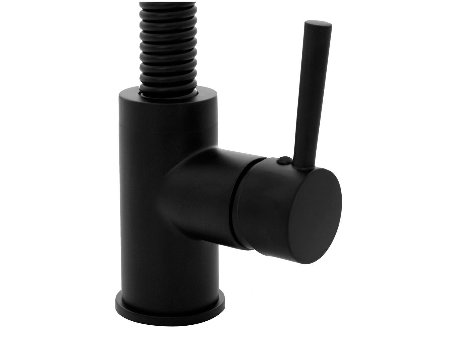 Torneira para Cozinha Gourmet de Mesa com Mola - Luxo Black Nell AM2672