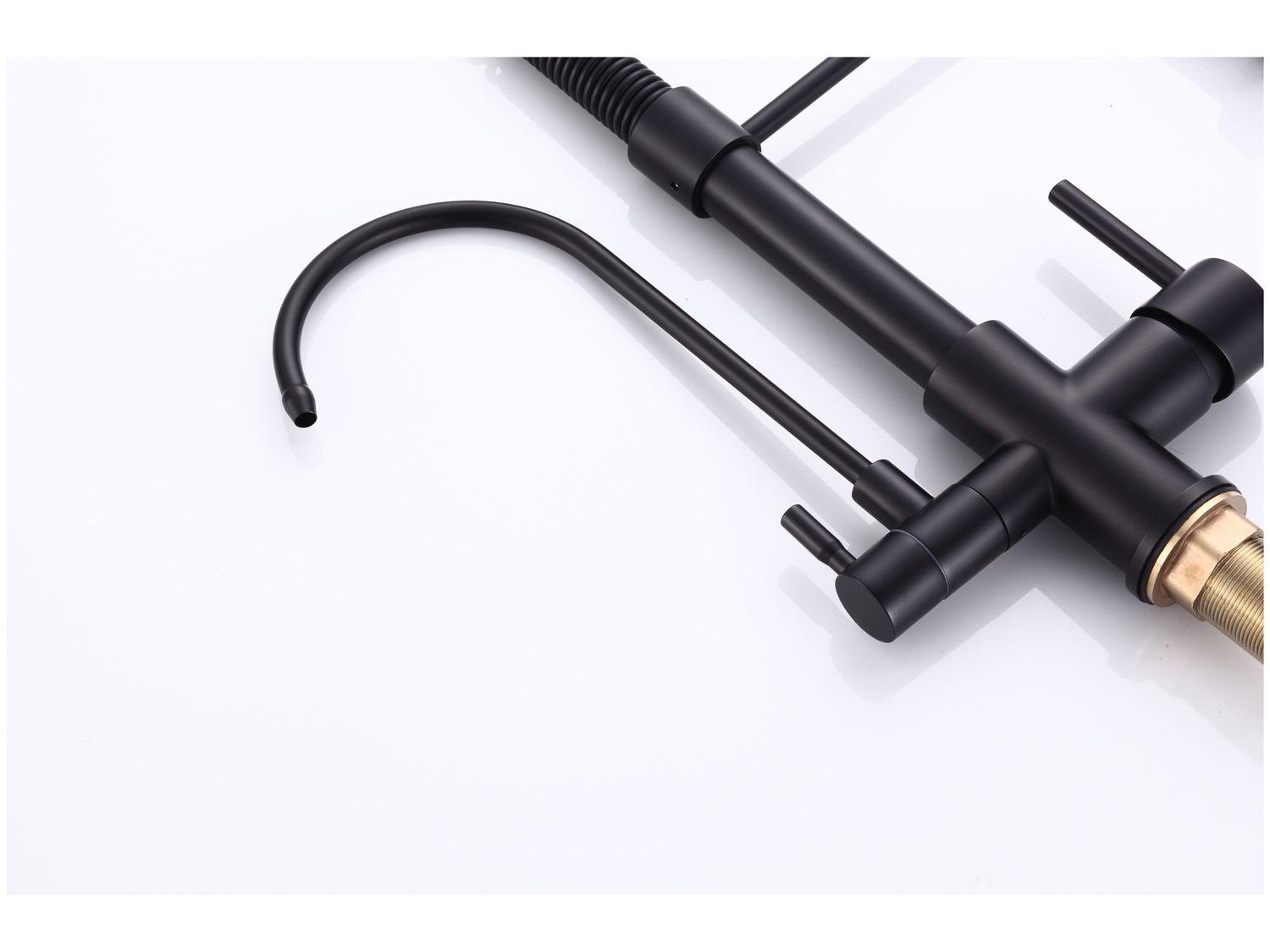 Torneira para Cozinha Gourmet de Mesa Dupla Nell
