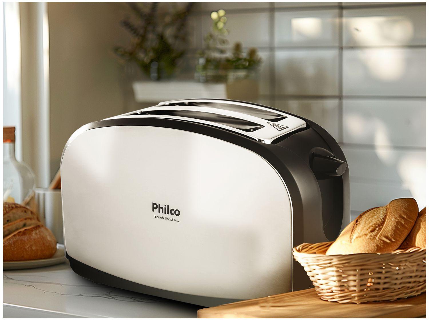 Torradeira Philco Prata French Toast