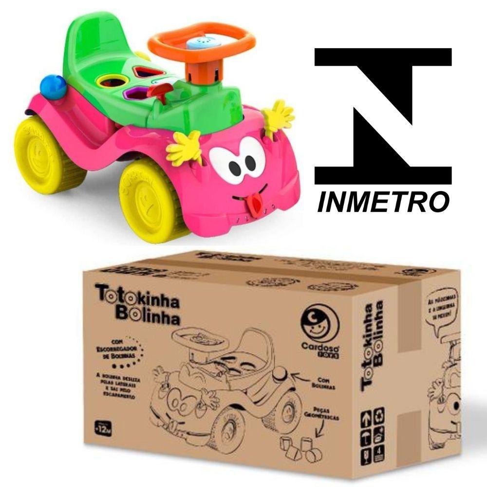 Triciclo Totoka Velotrol Infantil Motoca Tico-Tico Com Pedal - Velotrol e  Triciclo a Pedal - Magazine Luiza