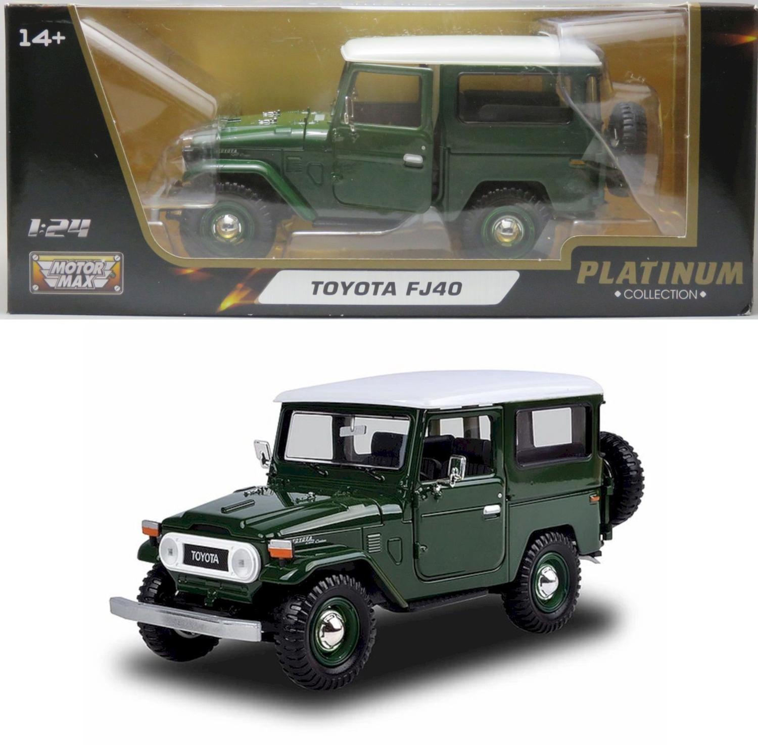 Amazon.com: Motor Max 1:24 W/B Platinum Collection Toyota