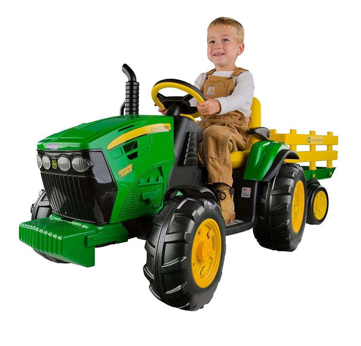 Trator Elétrico John Deere Ground Force 12volts - Peg-Pérego - Geral ...