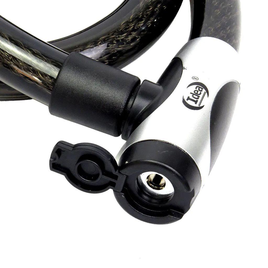 Trava de Segurança P/ Moto Bike 25x1000mm Idea - Trava para Moto ...