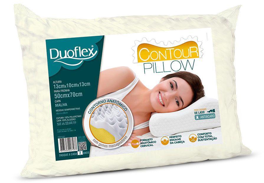 Travesseiro Contour Pillow Duoflex 50x70cm TP2102 Travesseiros