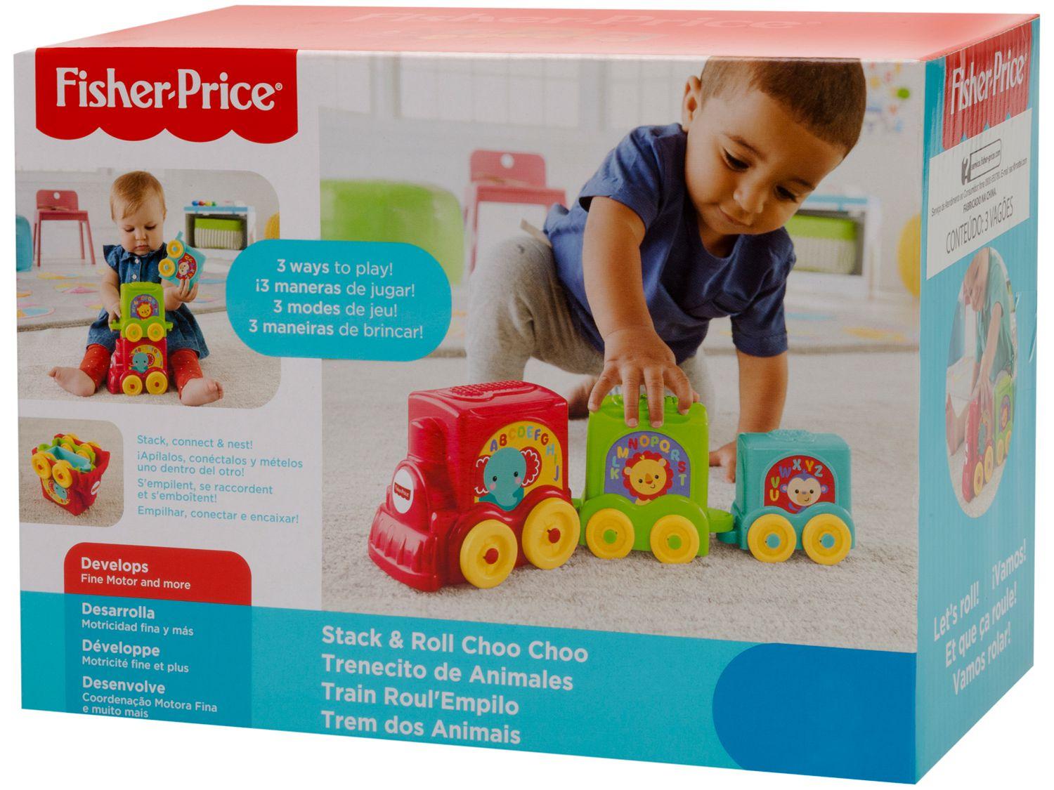 Trem dos Animais - Fisher-Price - Trem de Brinquedo - Magazine Luiza