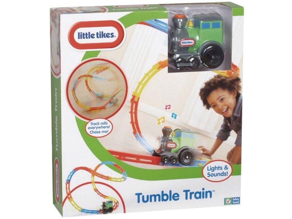 Trem Little Tikes Tumble Train Candide Trem de Brinquedo Magazine Luiza