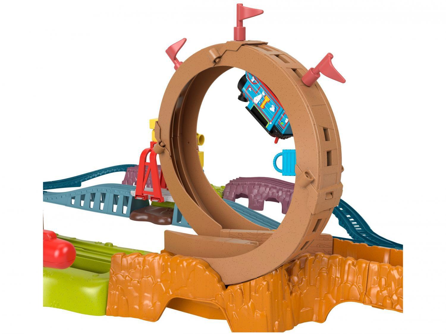 Pista de Trem - Thomas e Seus Amigos - Pátio Manutenção e Loop - Fisher-  Price - superlegalbrinquedos