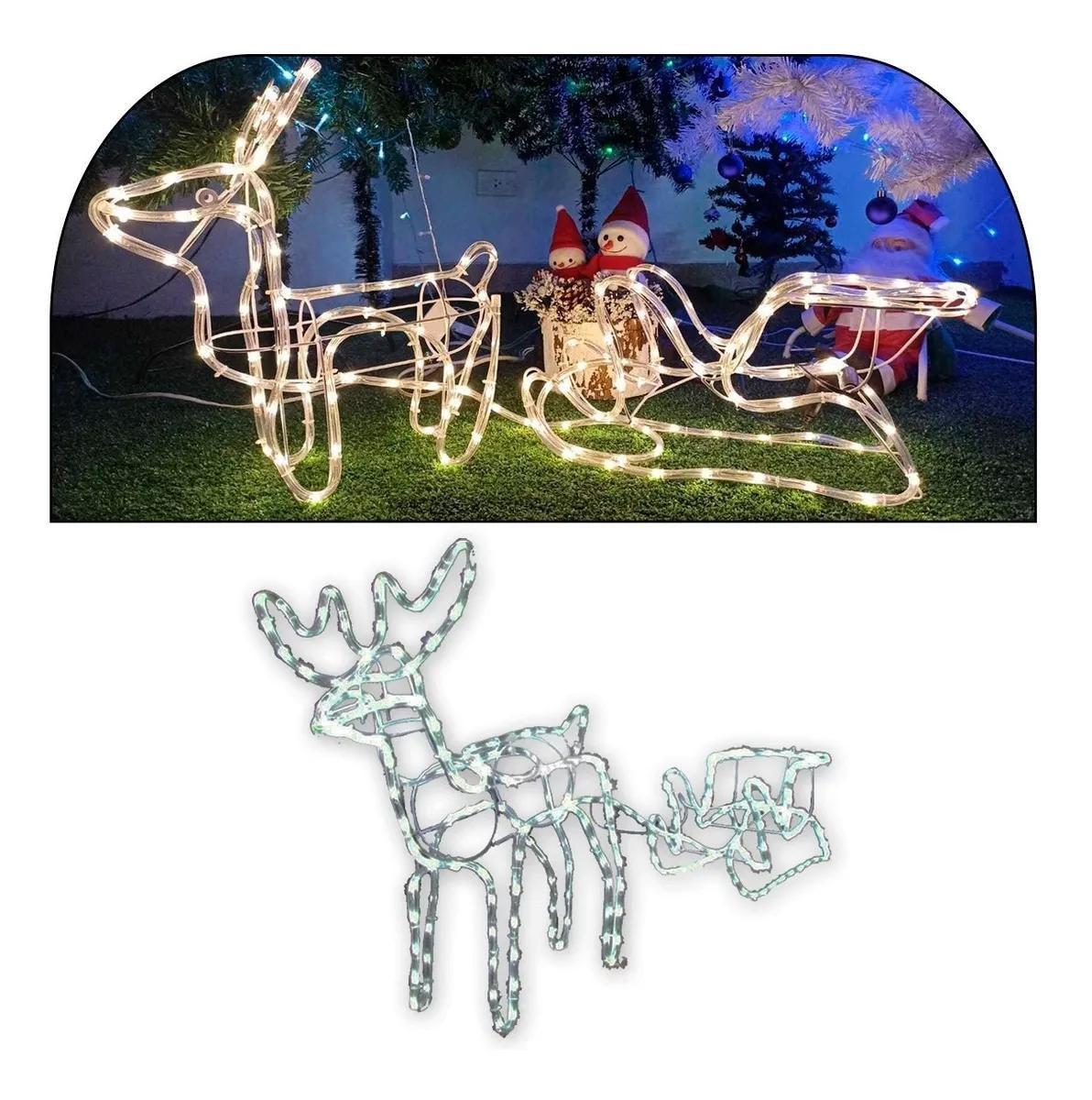 Trenó Com Rena De Led Decoração Natal Branco Frio 110V - Hypem - Decoração de Natal para Casa - Magazine Luiza Trenó Com Rena De Led Decoração Natal Branco Frio 110V - Hypem - Decoração de Natal para Casa - Magazine Luiza