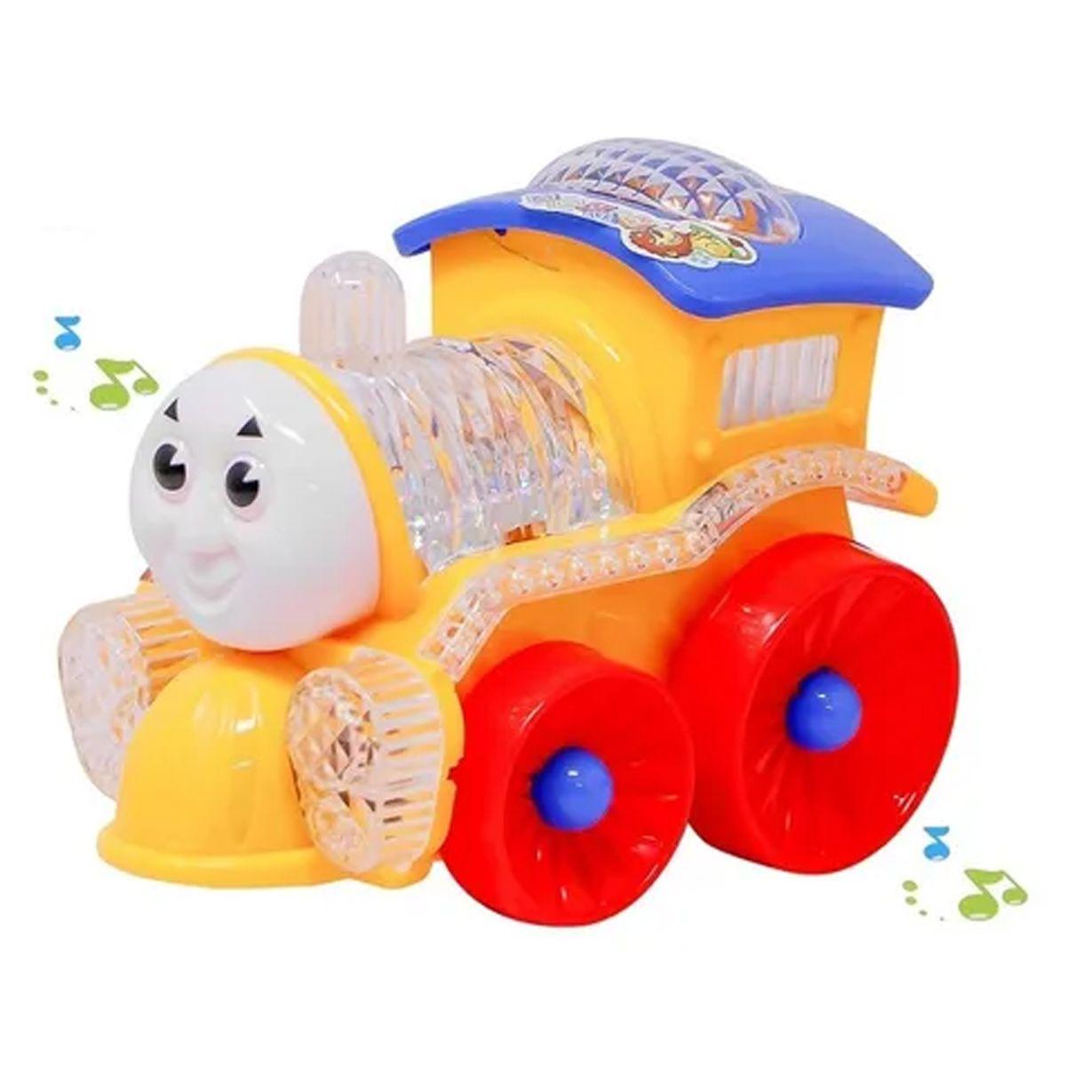 Trem Brinquedo Locomotiva Trenzinho Infantil Vermelho