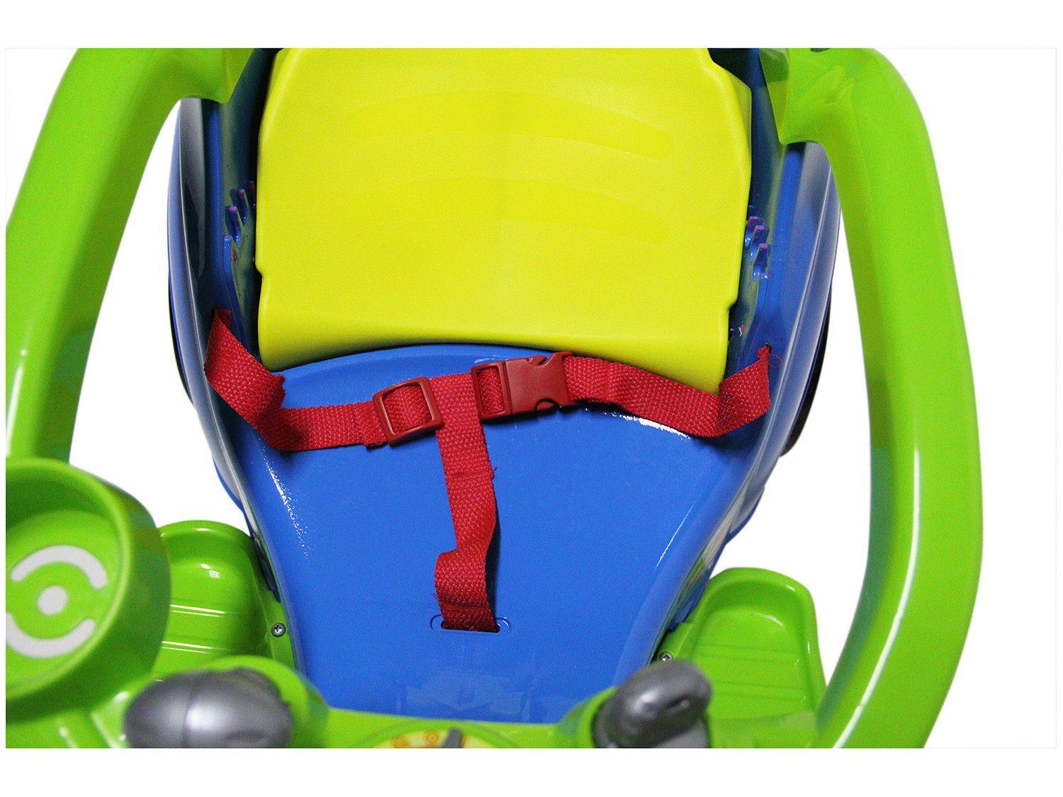 Triciclo Infantil Baby Trike Evolution 614 com Empurrador Biemme