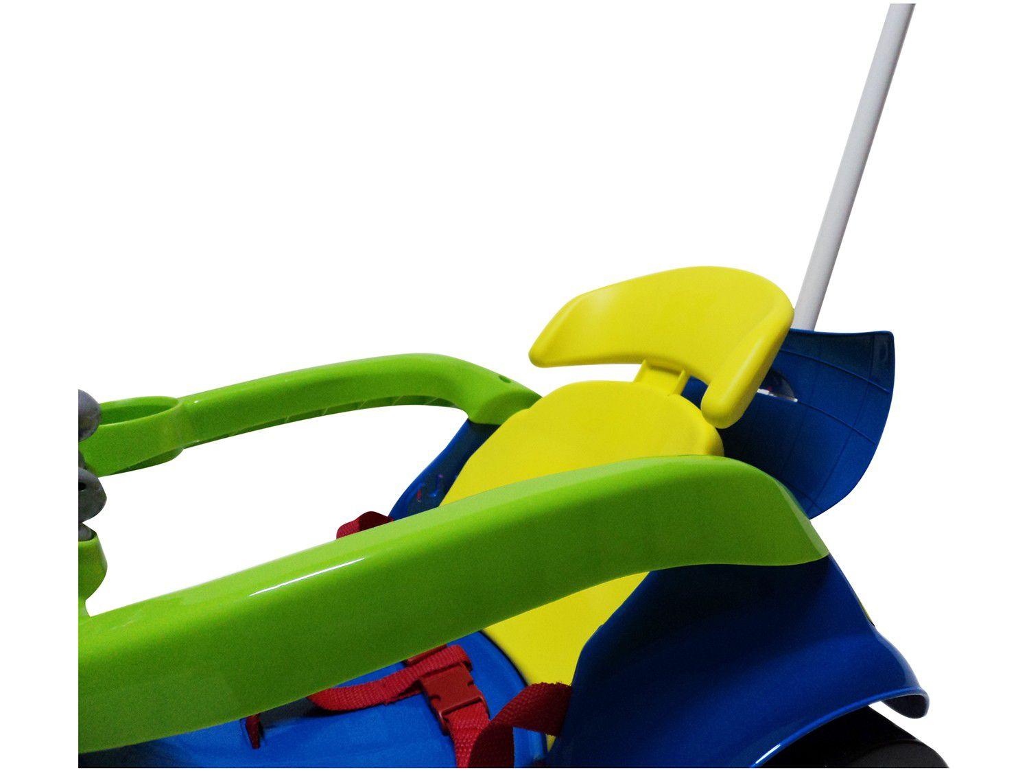 Triciclo Infantil Baby Trike Evolution 614 com Empurrador Biemme