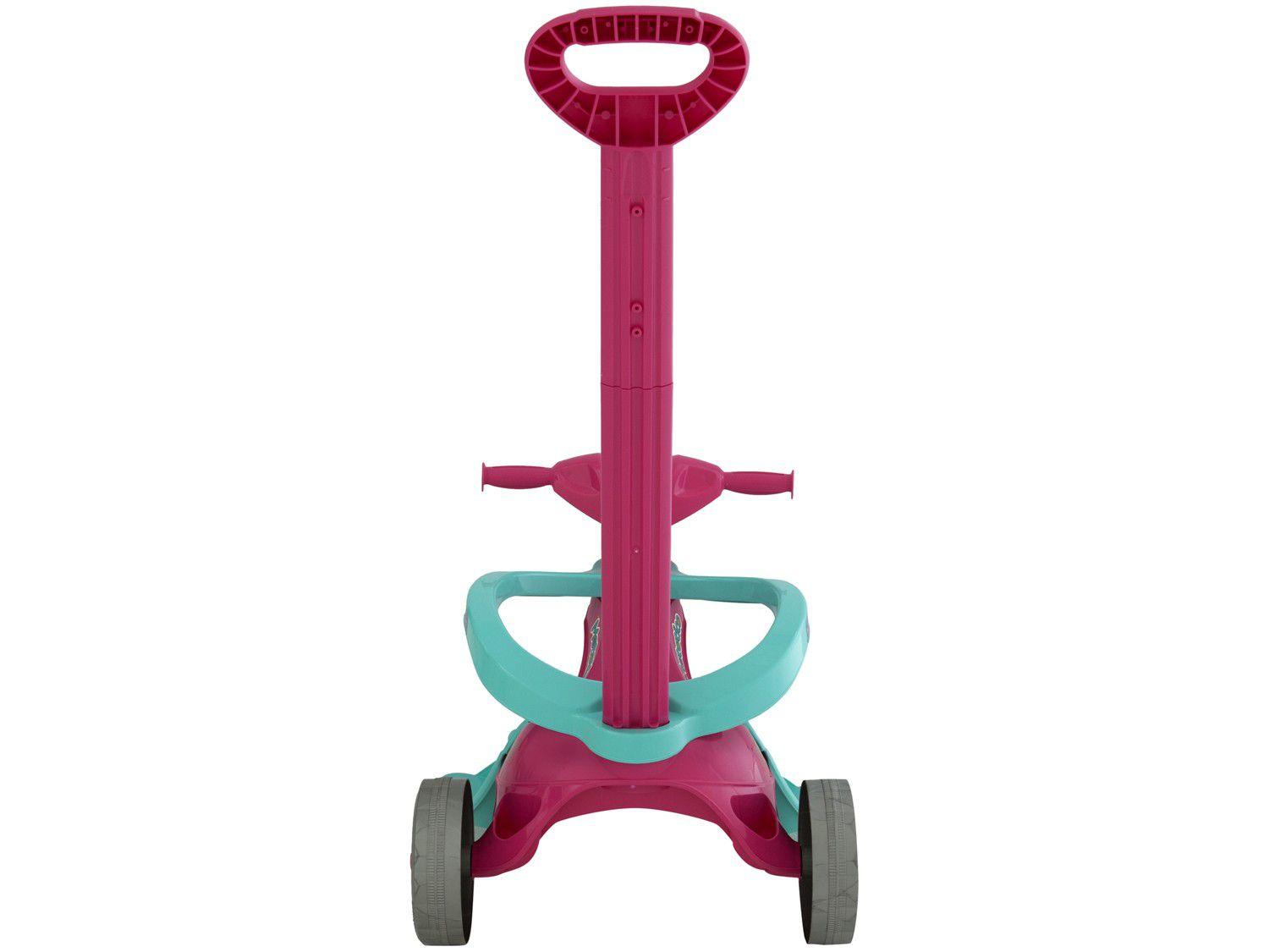 Triciclo Infantil Bandeirante Mototico - Com Empurrador Rosa