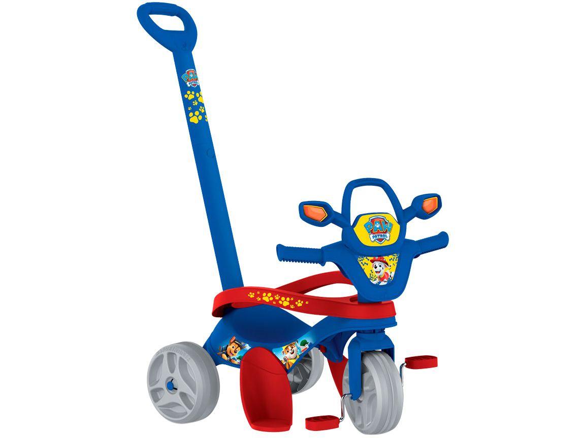 Triciclo Infantil Mototico com Empurrador Bandeirante com o Melhor