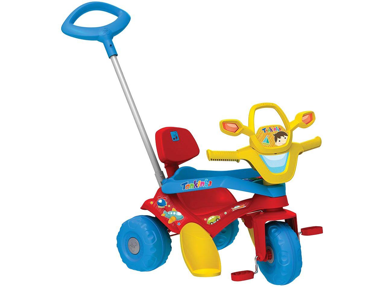 Triciclo Infantil Tonkinha com Empurrador