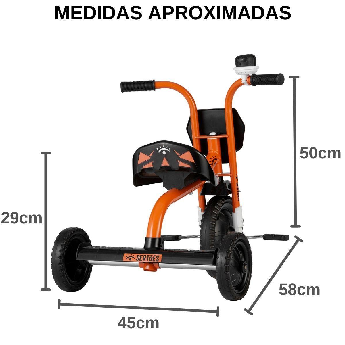 Triciclo Promoção Motoca Bicicleta Infantil Masculina Nathor no