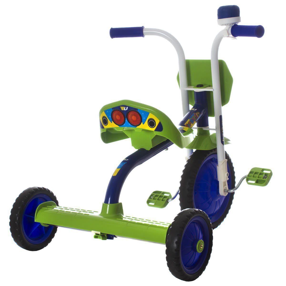 Triciclo de criança Motoca Infantil lazer do Bebe Nathor - Verde