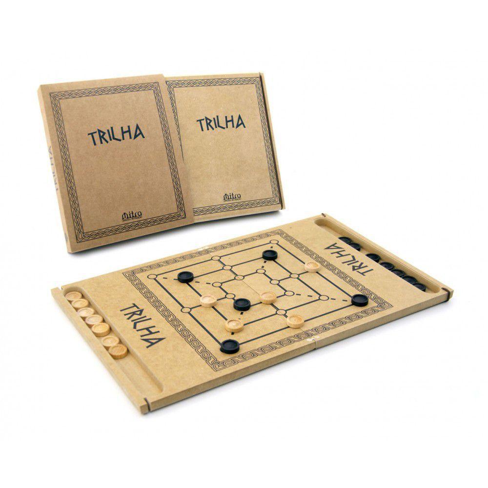 Trilha - Jogo de Tabuleiro em Madeira - Mitra - Jogos de Tabuleiro ...